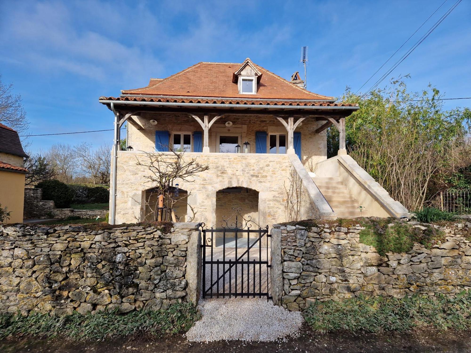 Maison Quercynoise En Pierre Concots 외부 사진